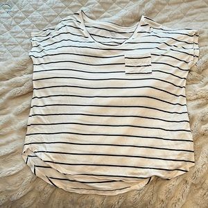 Top - Mossimo Supply Co. White with black stripes.